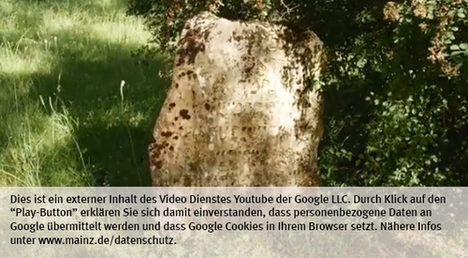 Die Landeshauptstadt Mainz nutzt den Video-Dienst Youtube. Vor einem Klick auf den Play-Button empfängt Youtube keine Daten und setzt keine Cookies. Nähere Informationen über Youtube finden Sie in den Datenschutzinformationen zu unserem Youtube-Kanal: www.mainz.de/datenschutz