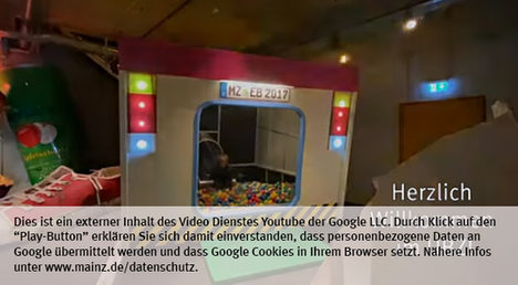 Die Landeshauptstadt Mainz nutzt den Video-Dienst Youtube.  Vor einem Klick auf den Play-Button empfängt Youtube keine Daten und setzt keine Cookies. Nähere Informationen über Youtube finden Sie in den Datenschutzinformationen zu unserem Youtube-Kanal: www.mainz.de/datenschutz