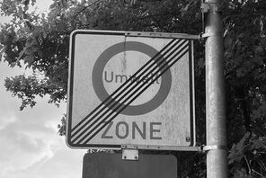 Schild Umweltzone aufgehoben © Landeshauptstadt Mainz