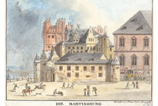 Bildergalerie Kurfürstliches Schloss Gemälde des Kurfürstlichen Schlosses Gemälde des Kurfürstlichen Schlosses von Franz Graf von Kesselstadt