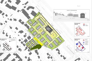 Ehem. Brauerei Wormser Straße Rahmenplan © Landeshauptstadt Mainz - Stadtplanungsamt