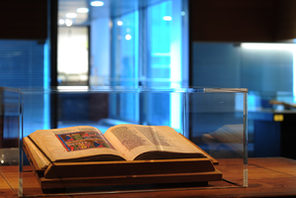 Prachthandschrift im Tresorraum des Gutenberg-Museums © Carsten Costard