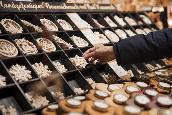 Selbstgemachtes in der Künstlerwerkstatt.