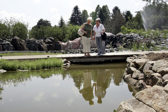 Teich im Botanischen Garten