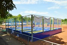 10-Feld Trampolinanlage des SC Lerchenberg