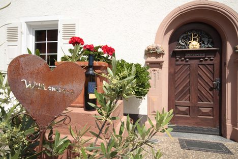 Eingangsbereich im Weingut Bernhard-Räder