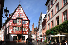 Mainz'in tarihi şehir merkezi