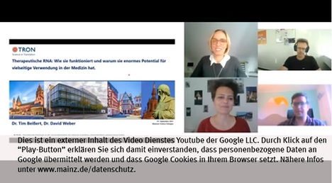 Die Landeshauptstadt Mainz nutzt den Video-Dienst Youtube. Vor einem Klick auf den Play-Button empfängt Youtube keine Daten und setzt keine Cookies. Nähere Informationen über Youtube finden Sie in den Datenschutzinformationen zu unserem Youtube-Kanal: www.mainz.de/datenschutz