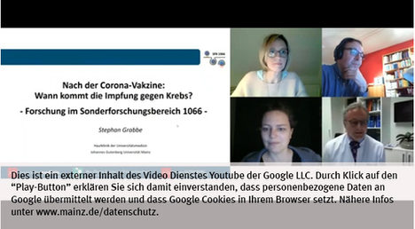 Die Landeshauptstadt Mainz nutzt den Video-Dienst Youtube. Vor einem Klick auf den Play-Button empfängt Youtube keine Daten und setzt keine Cookies. Nähere Informationen über Youtube finden Sie in den Datenschutzinformationen zu unserem Youtube-Kanal: www.mainz.de/datenschutz