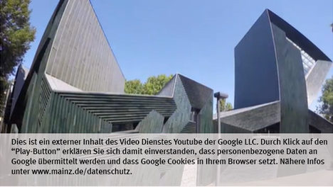 Die Landeshauptstadt Mainz nutzt den Video-Dienst Youtube. Vor einem Klick auf den Play-Button empfängt Youtube keine Daten und setzt keine Cookies. Nähere Informationen über Youtube finden Sie in den Datenschutzinformationen zu unserem Youtube-Kanal: www.mainz.de/datenschutz