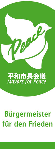 Fahne: Mayors for Peace