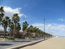 Strandpromenade Valencia