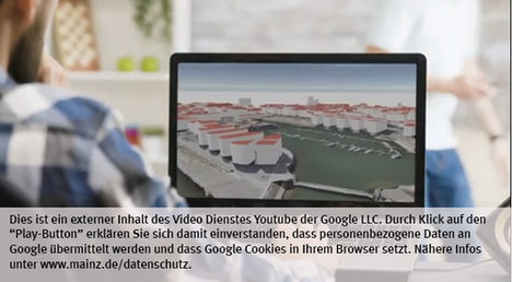 Die Landeshauptstadt Mainz nutzt den Video-Dienst Youtube. Vor einem Klick auf den Play-Button empfängt Youtube keine Daten und setzt keine Cookies. Nähere Informationen über Youtube finden Sie in den Datenschutzinformationen zu unserem Youtube-Kanal: www.mainz.de/datenschutz